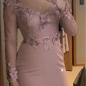 Portia and Scarlett blush pink dress